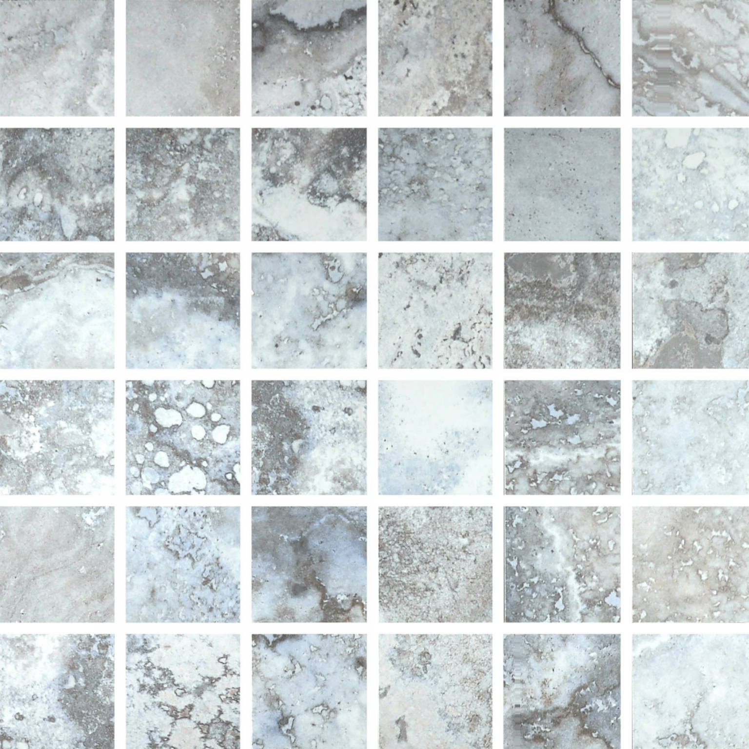 Azzurro 2X2 Mosaic | Gemini Tile and Marble