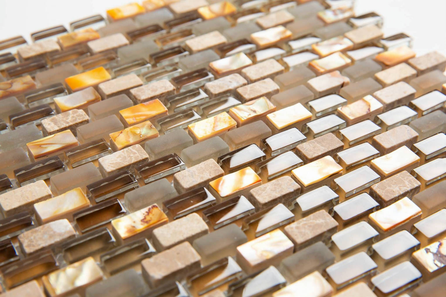 Brown Yahly Mosaic | Gemini Tile and Marble