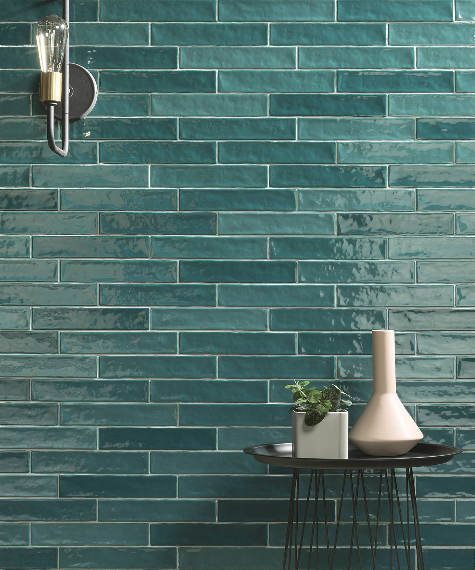 Colours Turquoise Mix 2x10 | Gemini Tile and Marble