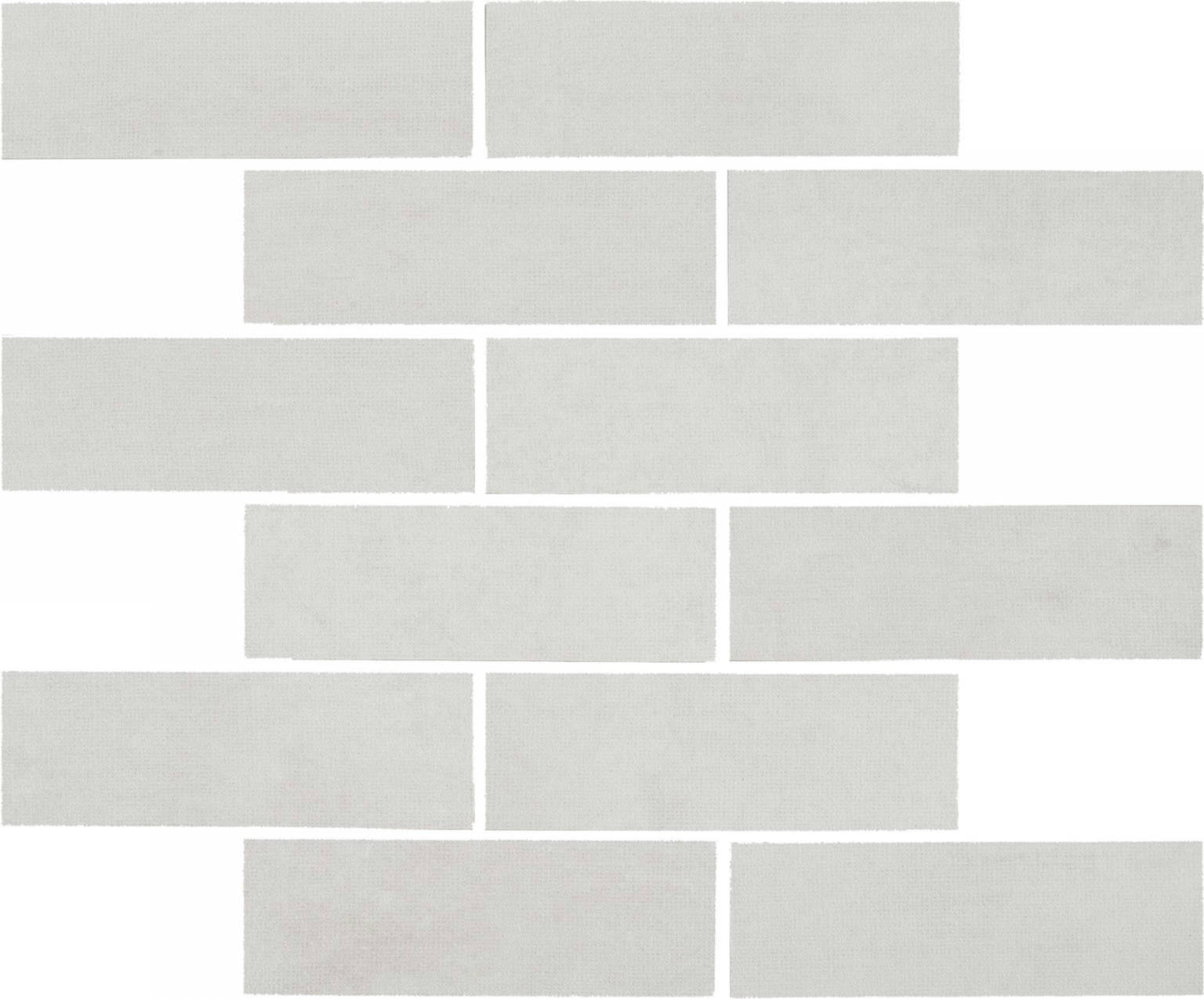 Greenwich Chalk 2X6 Mosaic | Gemini Tile and Marble