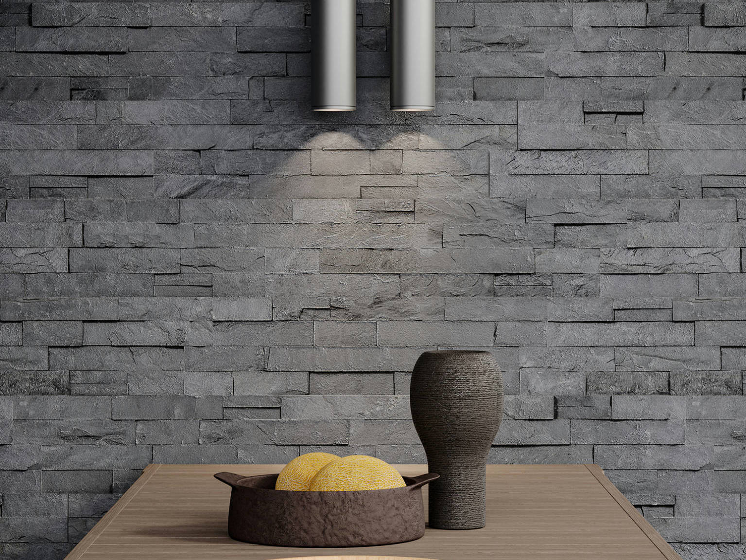 Ledger Stone Carbon 6x24 Split Face 4 | Gemini Tile and Marble