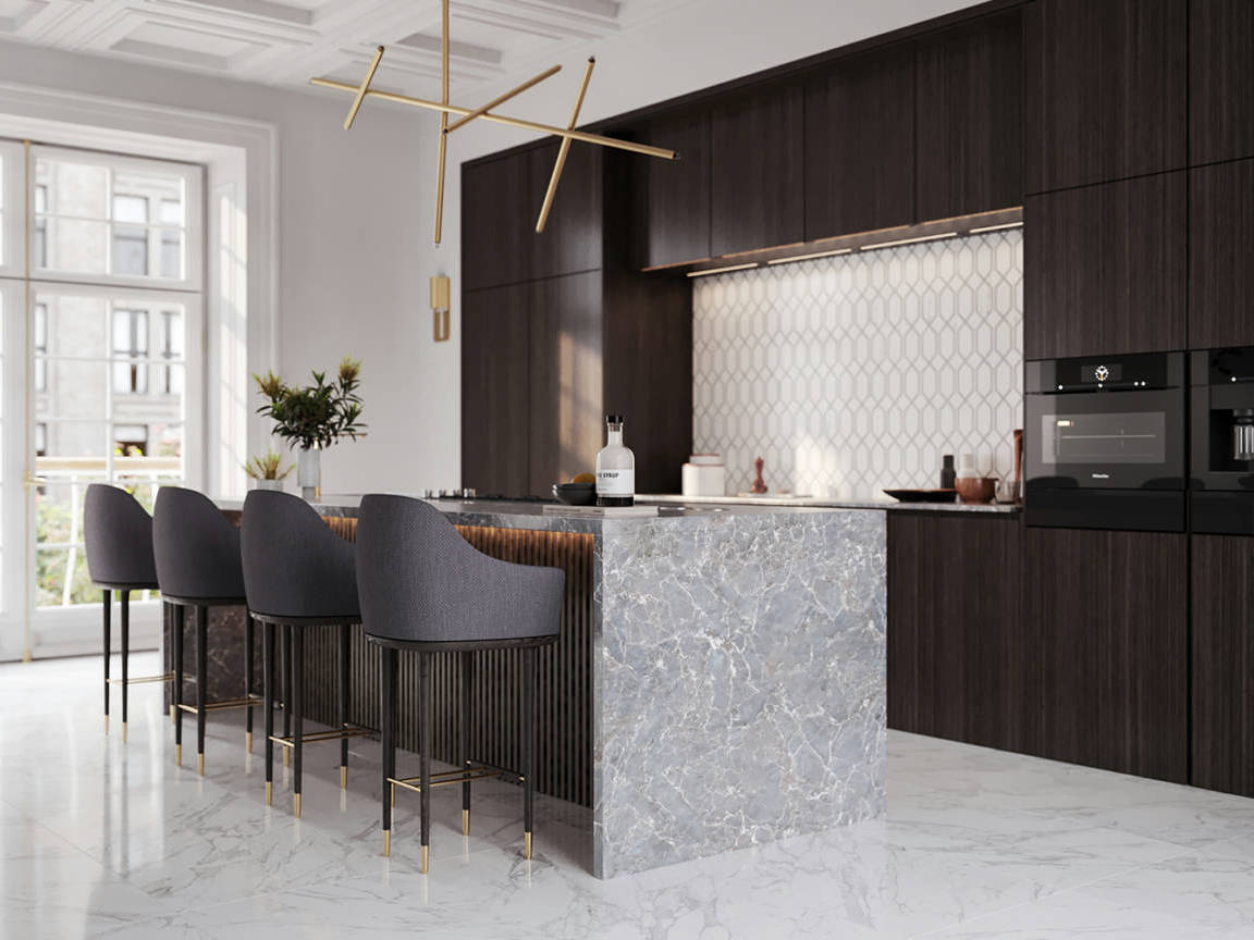 Luxury Milano Statuario 24x48 2 | Gemini Tile and Marble