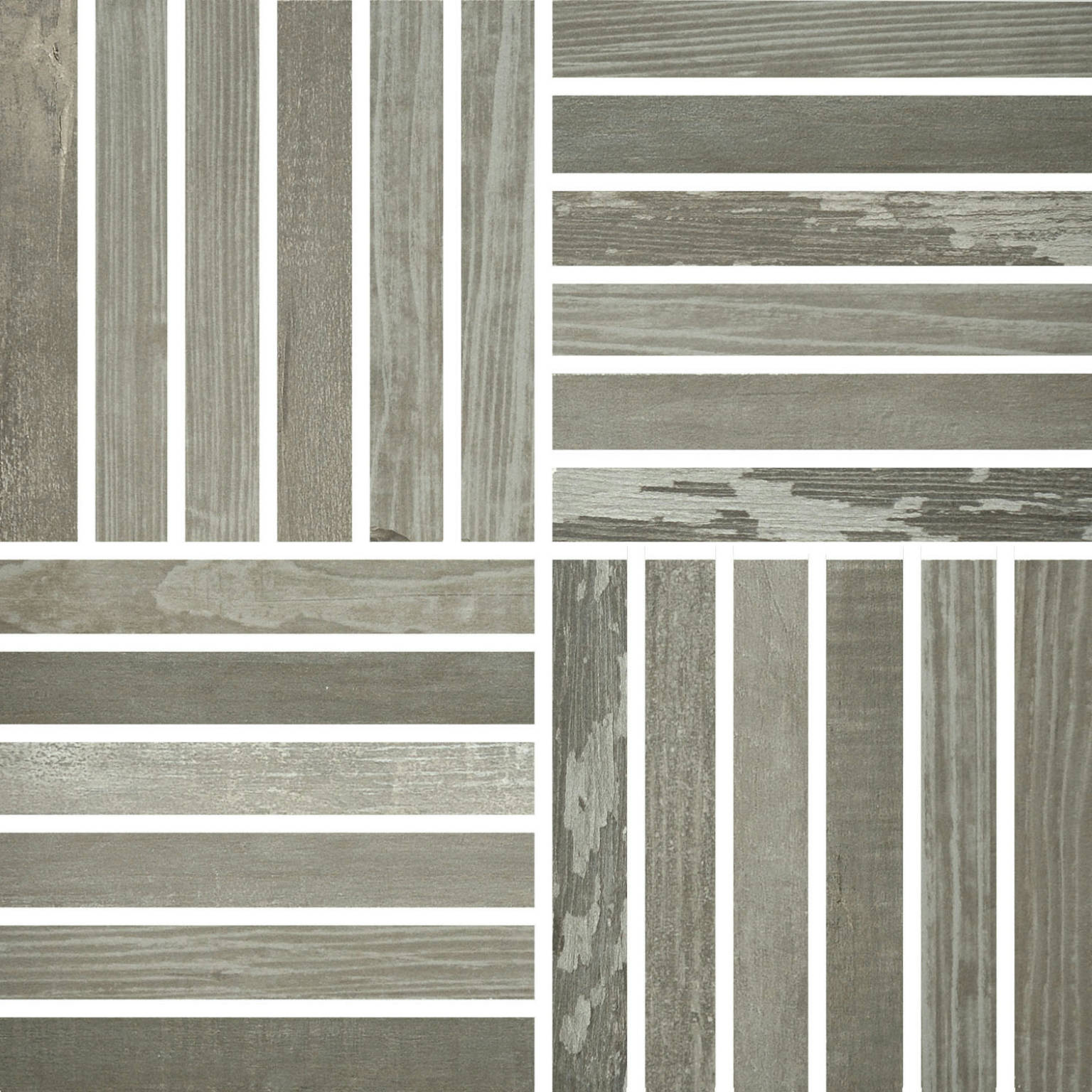 Madison Smoke 12X12 Strip Mosaic | Gemini Tile and Marble