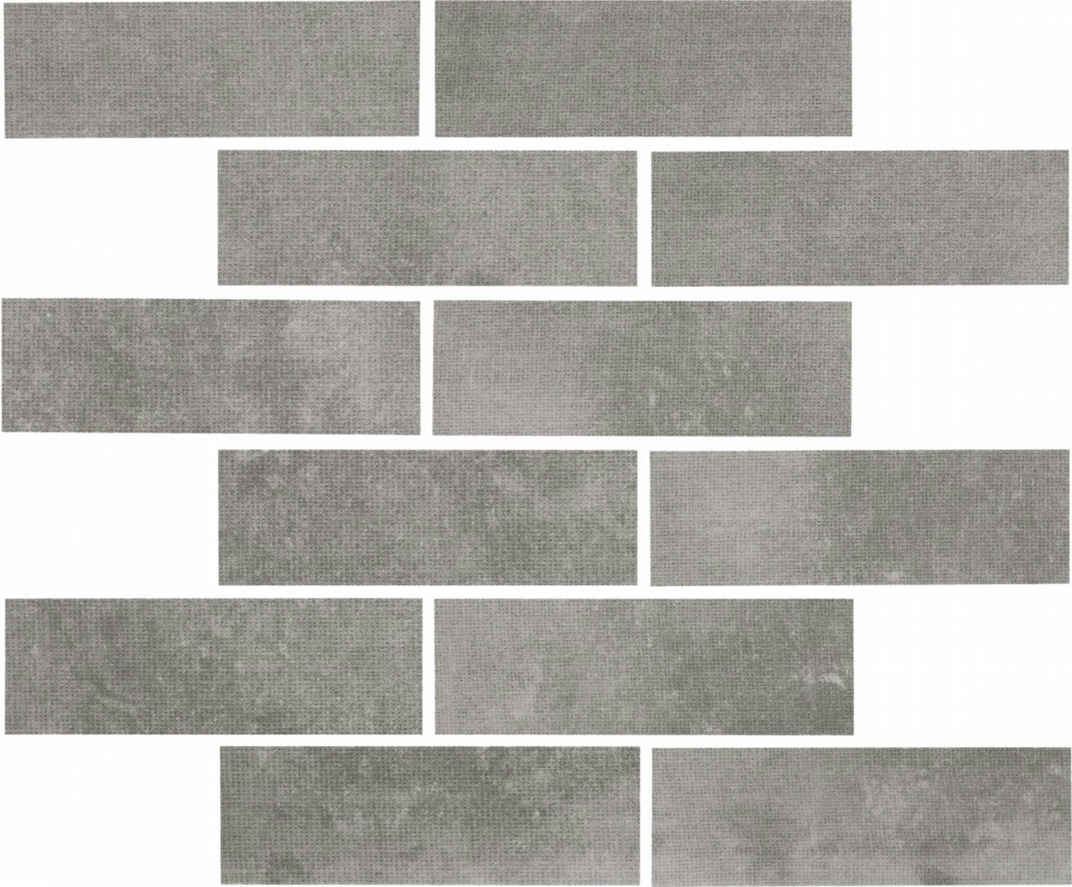 Park Ave Graphite 2X6 Mosaic | Gemini Tile and Marble