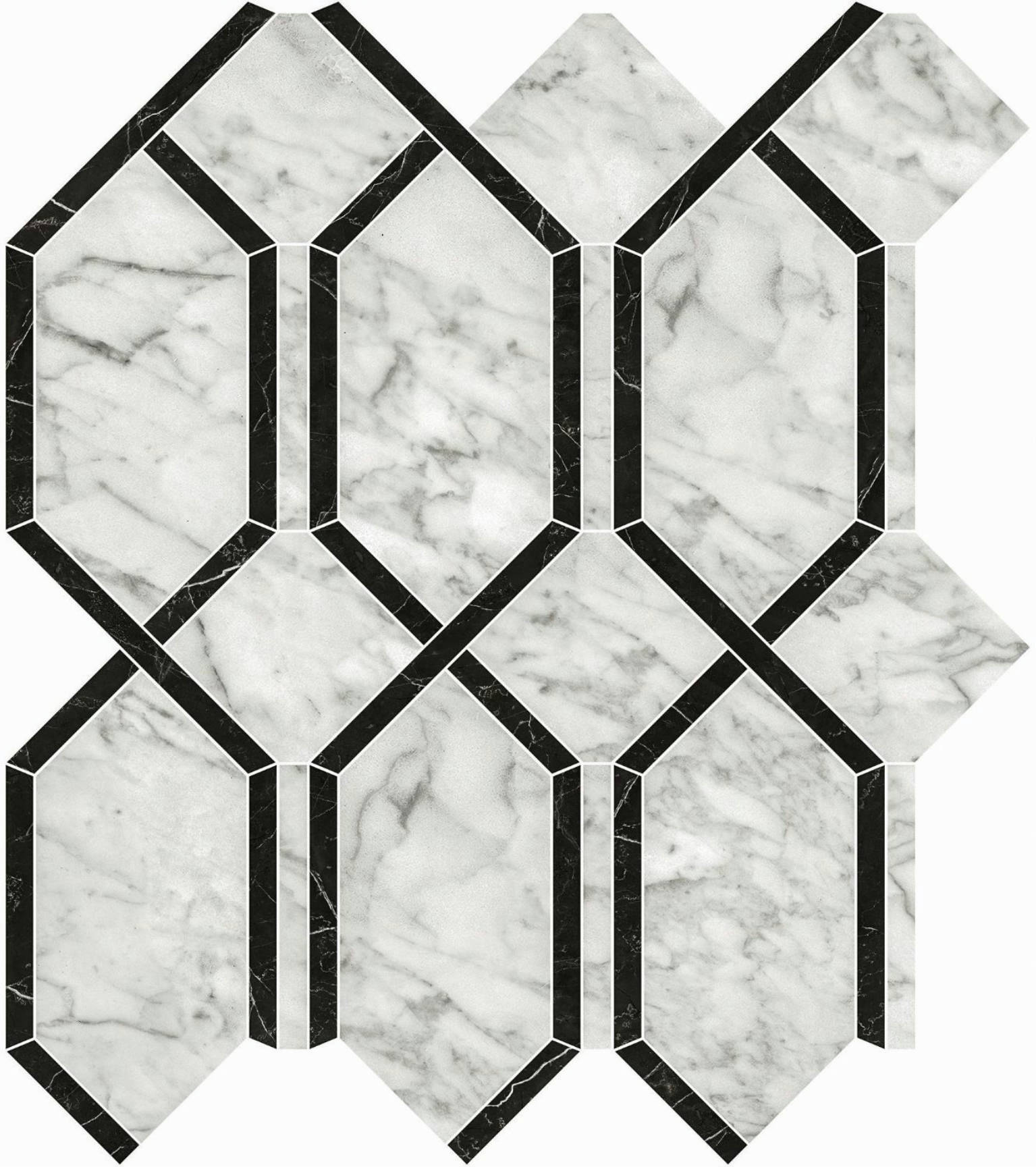 San Giulio Gioia Polished Modella Mosaic | Gemini Tile and Marble