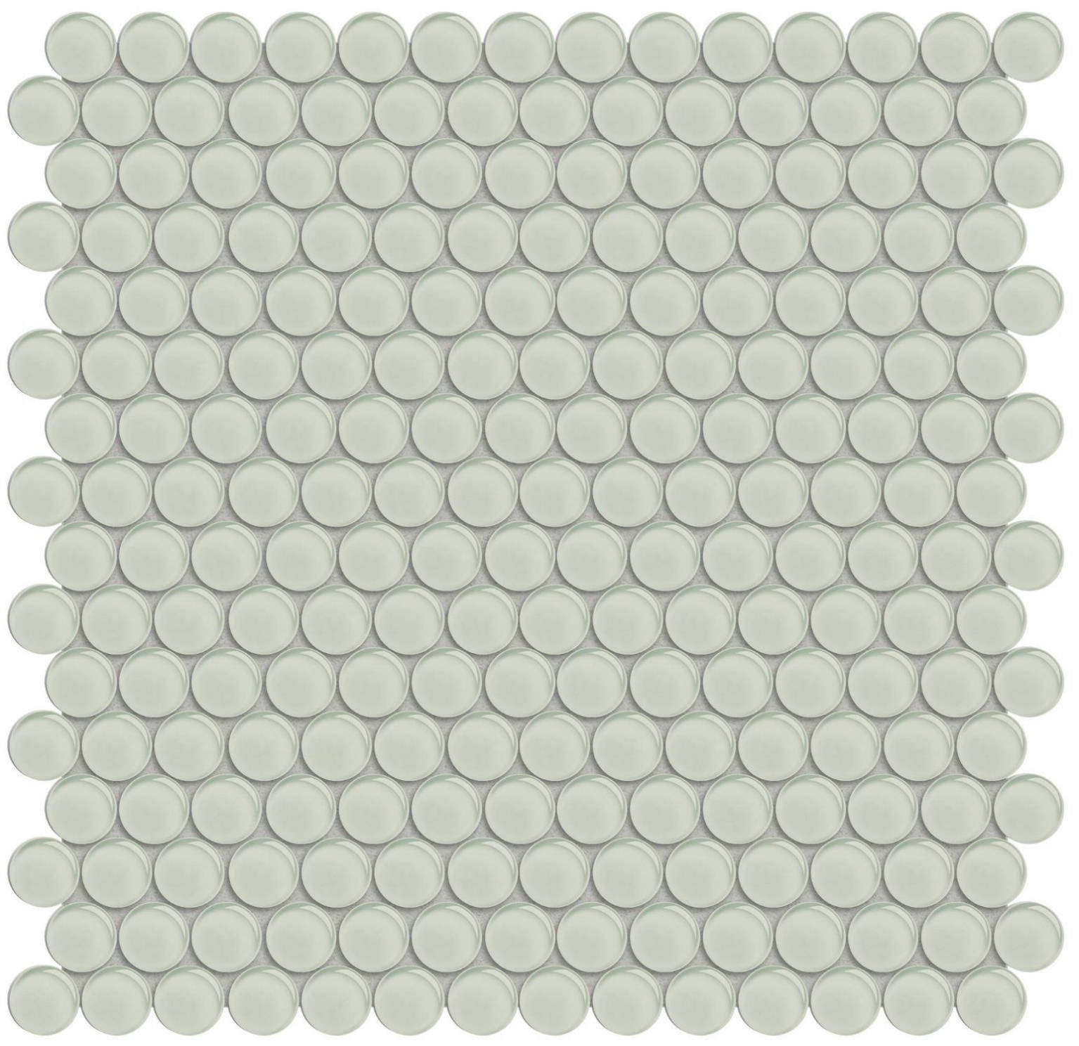 Sand Penny Round Mosaic