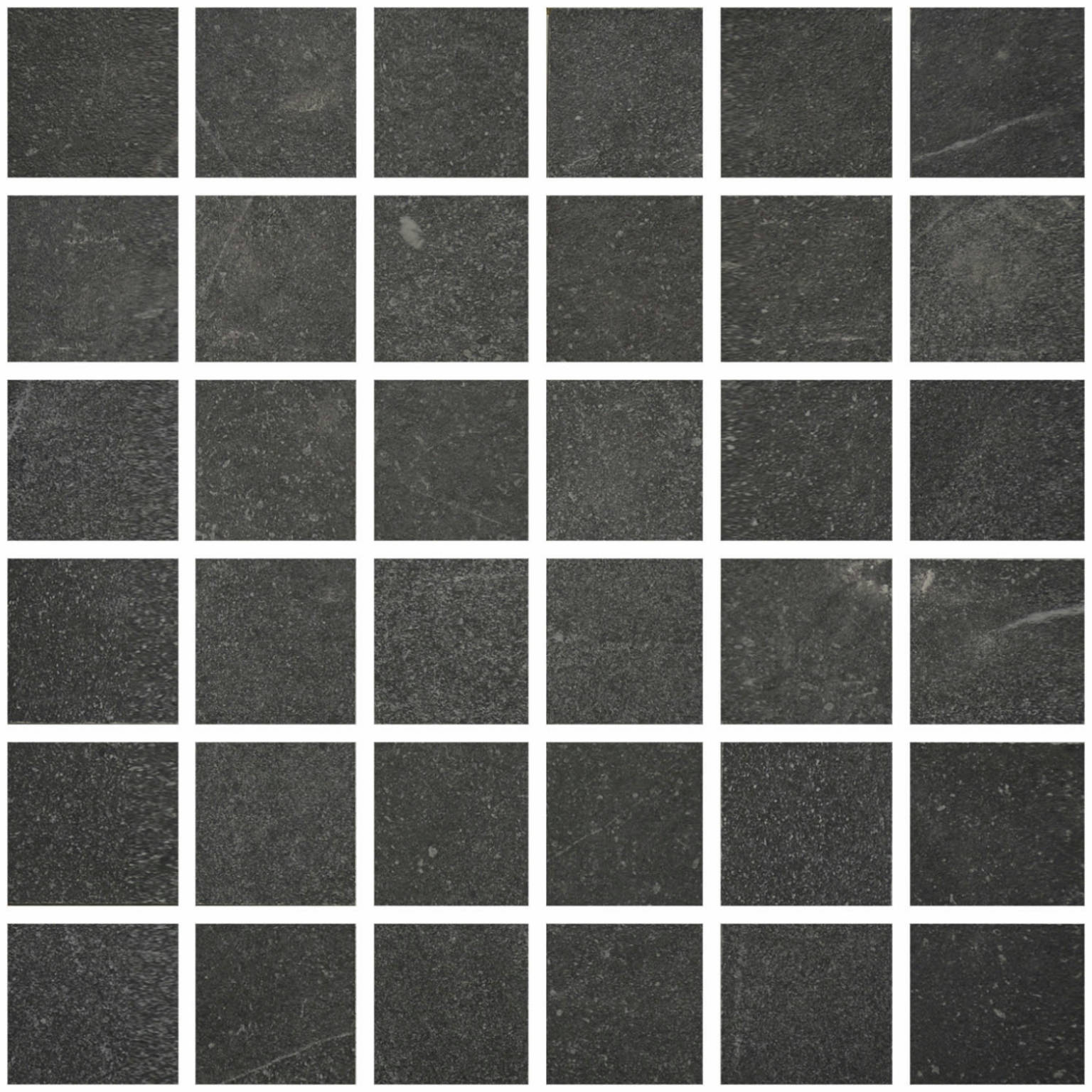 Stratum Charcoal 2X2 Mosaic | Gemini Tile and Marble