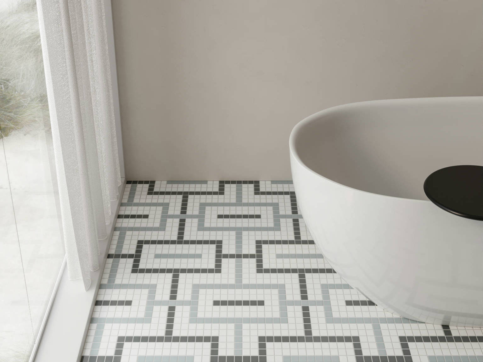 Traditions Dawn Chain Mosaic 4 | Gemini Tile and Marble