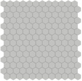 1" Loft Grey Matte Hex Mosaic | Gemini Tile and Marble