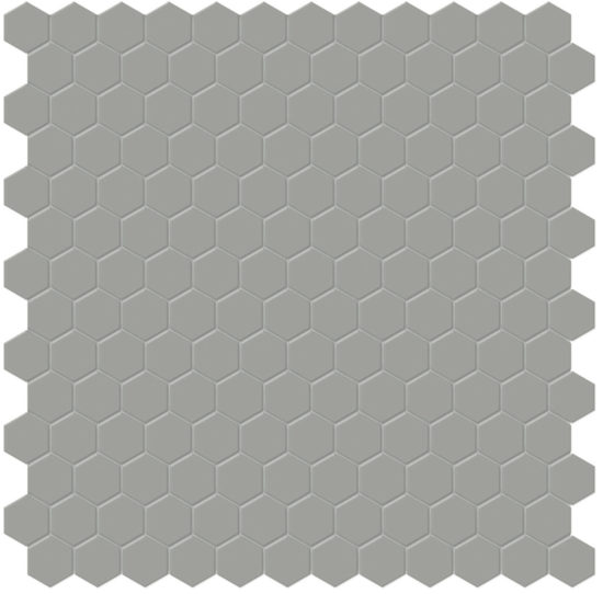 1" Taupe Matte Hex Mosaic | Gemini Tile and Marble