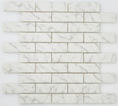 1X4 White Brick Mosaic | Gemini Tile and Marble