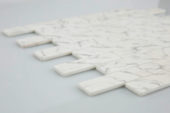 1X4 White Brick Mosaic | Gemini Tile and Marble