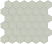 2" Soft Sage Matte Hex Mosaic | Gemini Tile and Marble