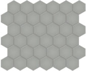 2" Taupe Matte Hex Mosaic | Gemini Tile and Marble