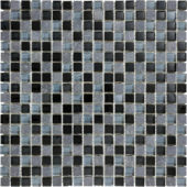 5/8X5/8 Black Timber Mosaic | Gemini Tile and Marble