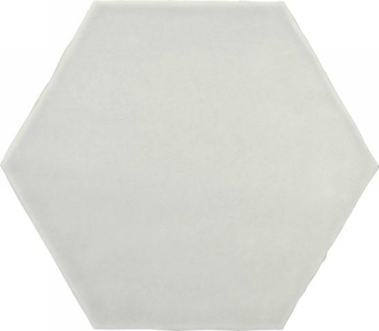 6" Ivory Stone Glossy Hexagon | Gemini Tile and Marble