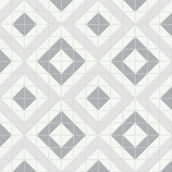 Afternoon Blend Matte Cubic Pattern Mosaic