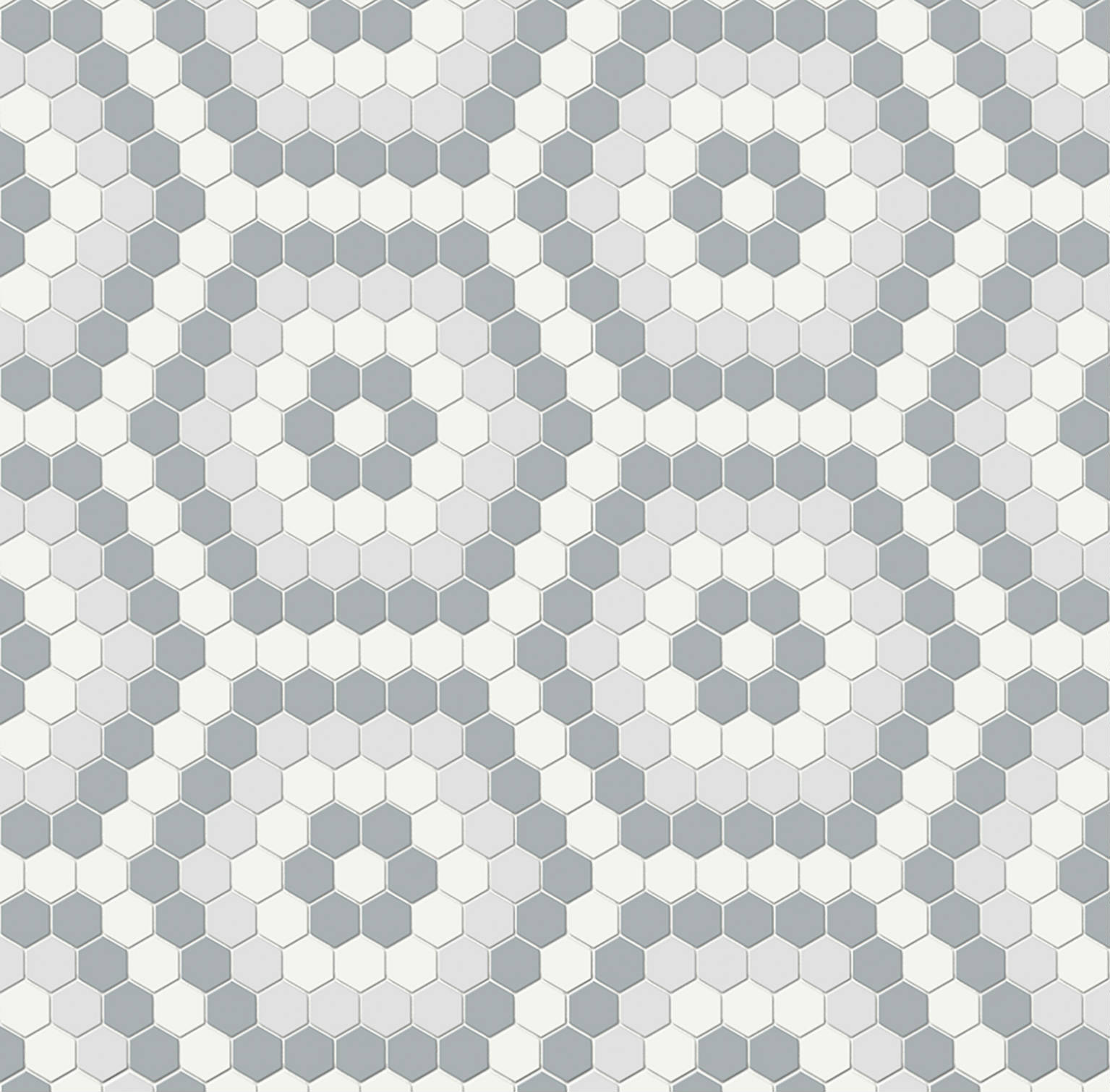 Afternoon Blend Matte Hexagon Pattern Mosaic | Gemini Tile and Marble