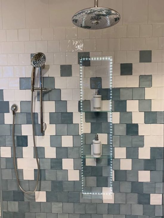 Aqua Mix 4X4 | Gemini Tile and Marble