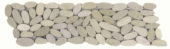 Beige Sliced Matte Pebble Interlocking Border | Gemini Tile and Marble