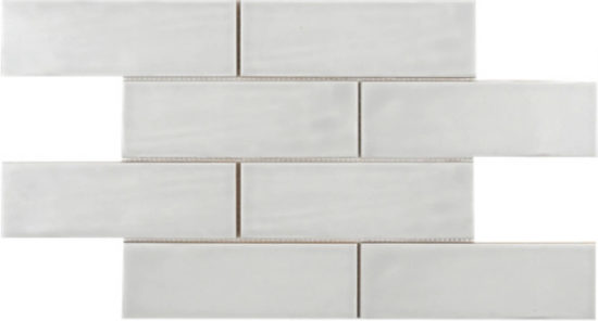 Brickwork Mosaic Matte Flint | Gemini Tile and Marble