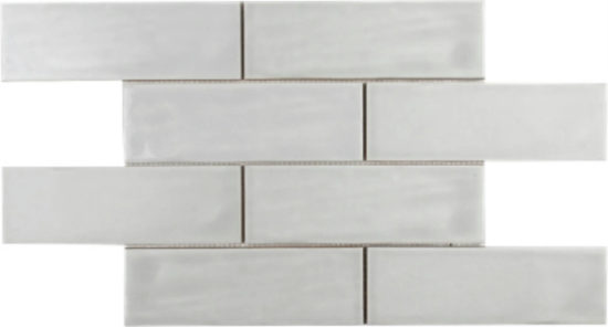 Brickwork Mosaic Matte-Gloss Flint | Gemini Tile and Marble