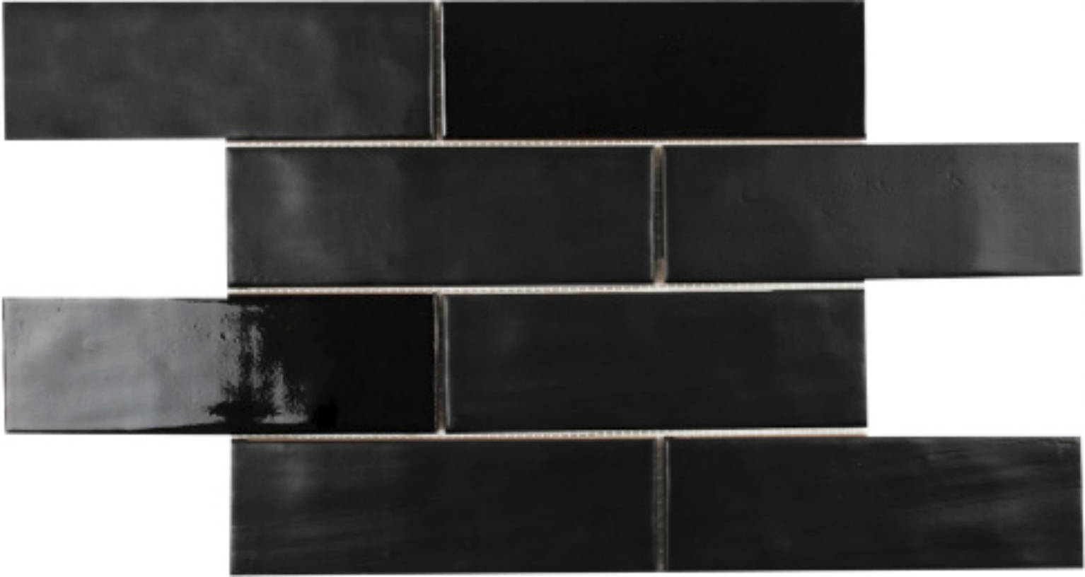 Brickwork Mosaic Matte-Gloss Sable | Gemini Tile and Marble