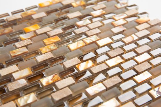 Brown Yahly Mosaic | Gemini Tile and Marble