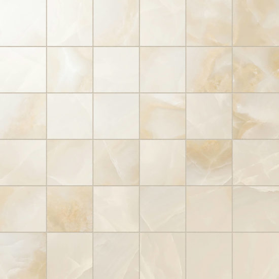 Charmed Beige Matte 2x2 Mosaic