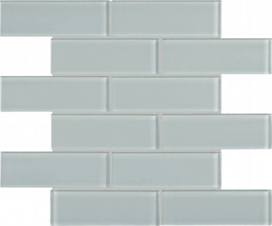 Cloud 2X6 Brick Mosaic | Gemini Tile and Marble