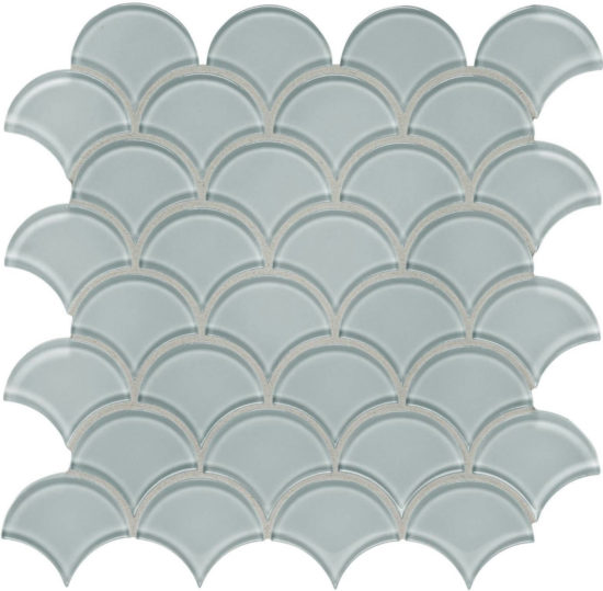 Cloud Scallop Mosaic | Gemini Tile and Marble