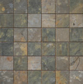 Copper 2x2 Mosaic | Gemini Tile and Marble