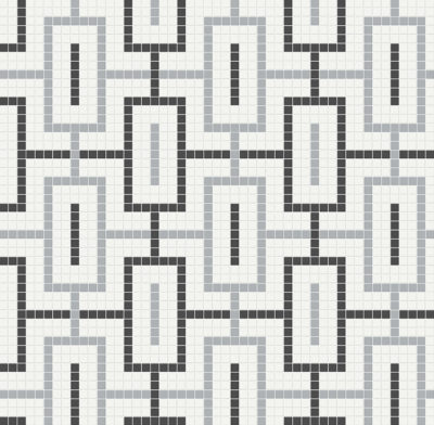 Dawn Blend Matte Chain Pattern Mosaic