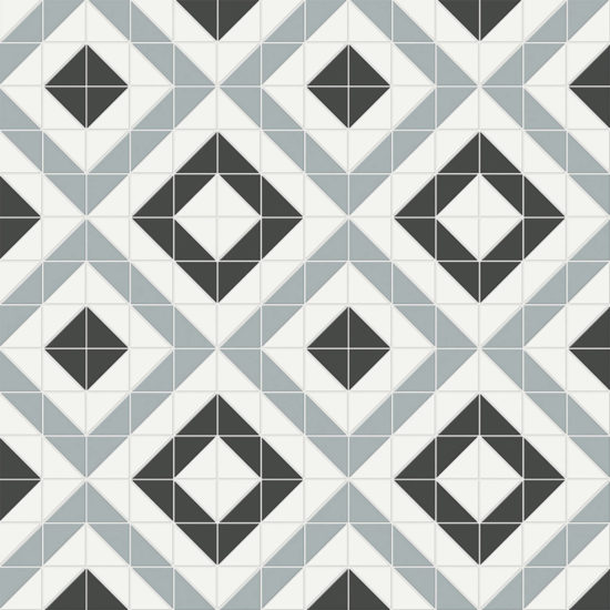 Dawn Blend Matte Cubic Pattern Mosaic