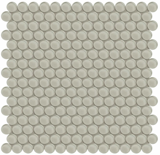 Earth Penny Round Mosaic | Gemini Tile and Marble