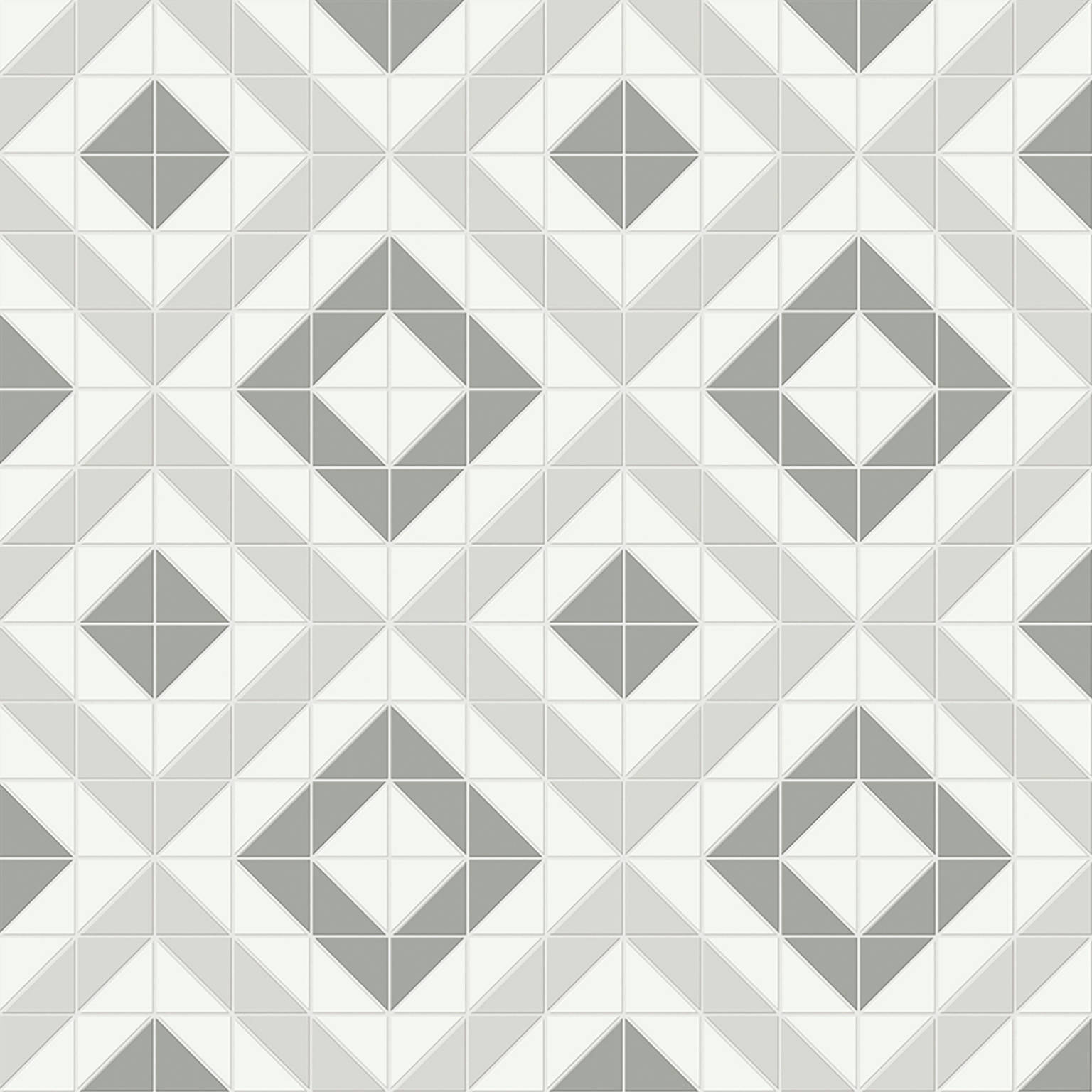 Evening Blend Matte Cubic Pattern Mosaic | Gemini Tile and Marble