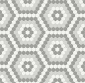 Evening Blend Matte Hexagon Pattern Mosaic | Gemini Tile and Marble