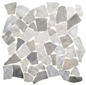 Grey Mix Mini Opus Marble Mosaic | Gemini Tile and Marble