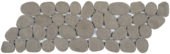 Grey Reconstituted Pebble Mosaic Interlocking Border | Gemini Tile and Marble