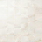 Intrigue Ivory Matte 2x2 Mosaic | Gemini Tile and Marble