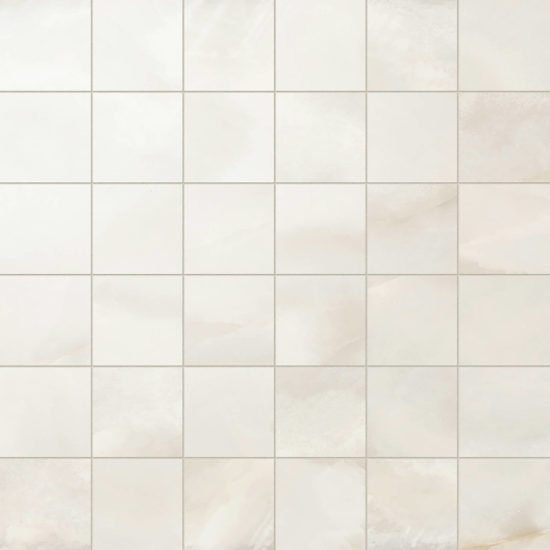 Intrigue Ivory Matte 2x2 Mosaic | Gemini Tile and Marble