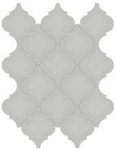 Loft Grey Glossy Arabesque Mosaic | Gemini Tile and Marble