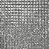 Mini Hexagon Silver Aluminum Mosaic | Gemini Tile and Marble