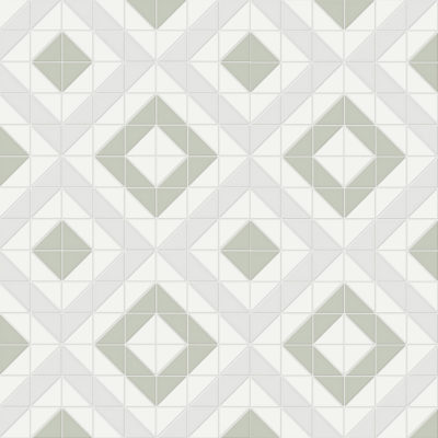 Morning Blend Matte Cubic Pattern Mosaic