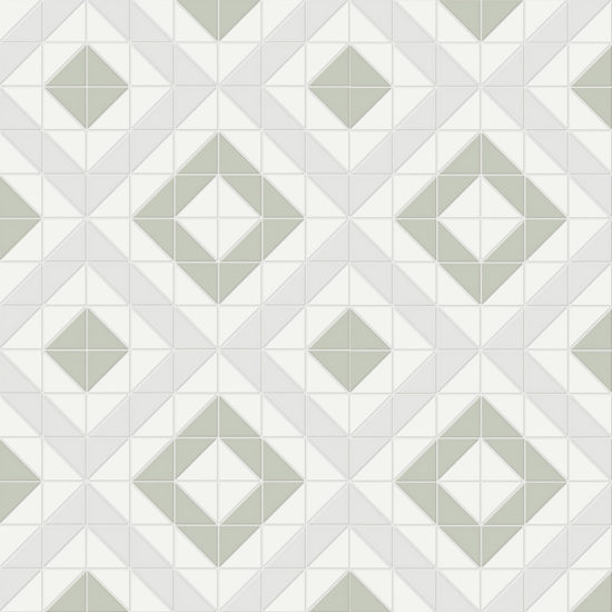 Morning Blend Matte Cubic Pattern Mosaic