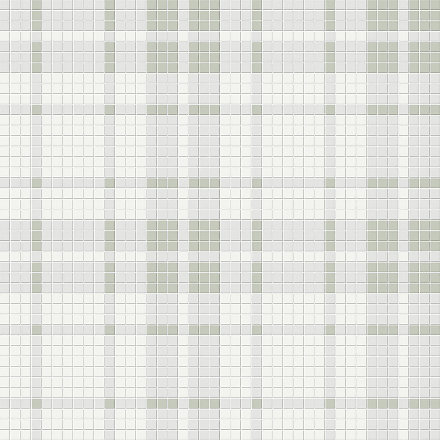 Morning Blend Matte Plaid Pattern Mosaic | Gemini Tile and Marble