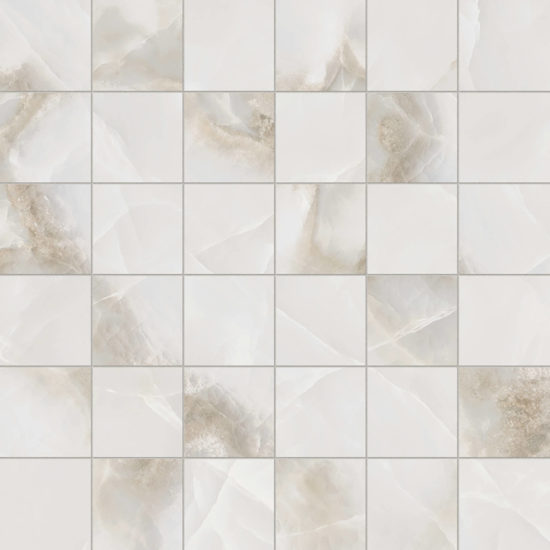 Rendezvous White Matte 2x2 Mosaic