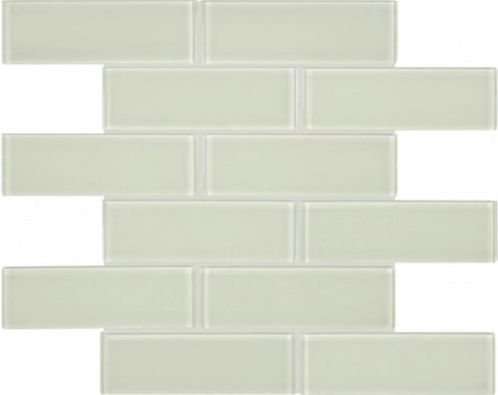 Sand 2X6 Brick Mosaic | Gemini Tile and Marble