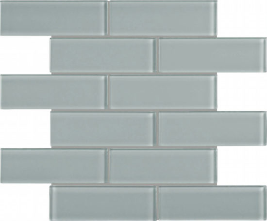 Shadow 2X6 Brick Mosaic | Gemini Tile and Marble