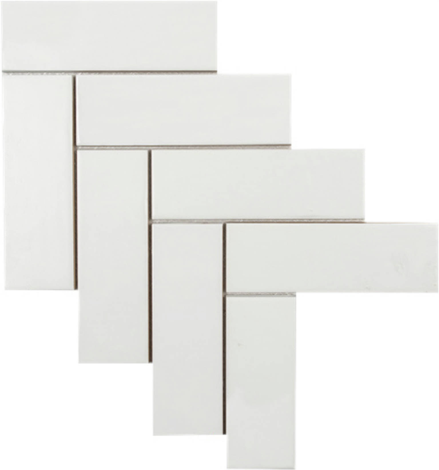 Step Up Mosaic Matte-Gloss Pearl | Gemini Tile and Marble